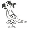 Outline Little Pirates 16 Machine Embroidery Designs - Image 12