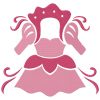 Outline Little Princess 14 Machine Embroidery Designs - Image 8