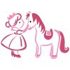 Outline Little Princess 14 Machine Embroidery Designs - Image 9