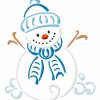 Outline Winter Animals 10 Machine Embroidery Designs - Image 2