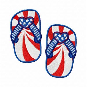 Patriotic 4th of July Machine Embroidery Designs