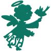 Silhouette Christmas for kids 10 Machine Embroidery Designs - Image 4