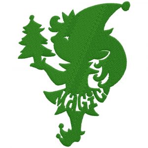 Silhouette Christmas for kids 10 Machine Embroidery Designs