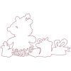 Silhouette Christmas for kids 10 Machine Embroidery Designs - Image 13