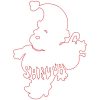 Silhouette Christmas for kids 10 Machine Embroidery Designs - Image 15