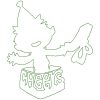 Silhouette Christmas for kids 10 Machine Embroidery Designs - Image 16