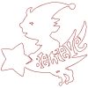 Silhouette Christmas for kids 10 Machine Embroidery Designs - Image 19