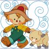 Scarecrow & Friends 10 Machine Embroidery Designs - Image 5