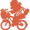 Silhouette Santa 10 Machine Embroidery Designs - Image 3