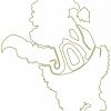 Silhouette Santa 10 Machine Embroidery Designs - Image 2