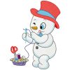 Snowman Sewing Helper 10 Machine Embroidery Designs - Image 9