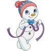 Snowman Sewing Helper 10 Machine Embroidery Designs - Image 10