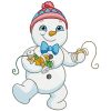 Snowman Sewing Helper 10 Machine Embroidery Designs - Image 11