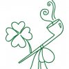 St Patrick Outlines 12 Machine Embroidery Designs - Image 3