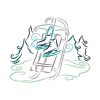 Swirly Winter Time Outlines 10 Machine Embroidery Designs - Image 7