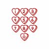 Valentine Messages Font 75 Machine Embroidery Designs - Image 6