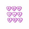 Valentine Messages Font 75 Machine Embroidery Designs - Image 8