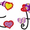 Alphabet Heart Font 30 Machine Embroidery Designs - Image 4
