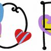 Alphabet Heart Font 30 Machine Embroidery Designs - Image 9