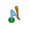 Alphabet Sports Font 30 Machine Embroidery Designs - Image 9