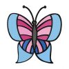 Colorful Butterflies 10 Machine Embroidery Designs on CD in 6 sizes  60 designs - Image 10