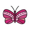 Colorful Butterflies 10 Machine Embroidery Designs on CD in 6 sizes  60 designs - Image 6