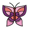 Colorful Butterflies 10 Machine Embroidery Designs on CD in 6 sizes  60 designs - Image 5