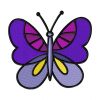 Colorful Butterflies 10 Machine Embroidery Designs on CD in 6 sizes  60 designs - Image 11