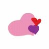 Hearts Set 3 Valentines 15 Machine Embroidery Designs - Image 10